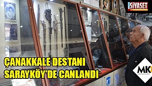 Çanakkale Destanı Sarayköy’de canlandı