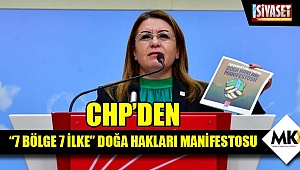 CHP’den “7 Bölge 7 İlke” Doğa Hakları Manifestosu