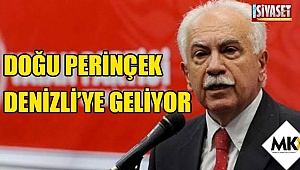 Doğu Perinçek Denizli’ye geliyor