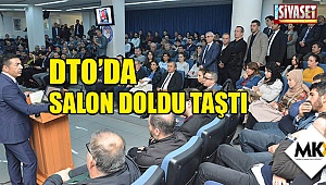 DTO’da salon doldu taştı