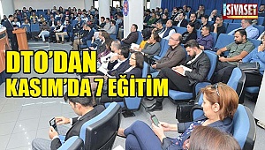 DTO'dan Kasım'da 7 eğitim