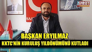 Eryılmaz: Kıbrıs Barış Harekâtı, zaferin neticesidir