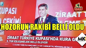 Hozorun rakibi belli oldu