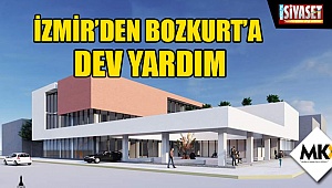 İzmir'den Bozkurt'a dev yardım