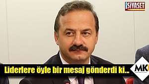 Liderlere öyle bir mesaj gönderdi ki...
