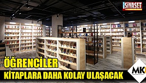 Öğrenciler kitaplara daha kolay ulaşacak