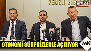 Otonomi sürprizlerle açılıyor