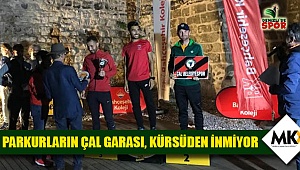 Parkurların Çal Garası, kürsüden inmiyor