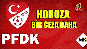 PFDK’dan horoza bir ceza daha