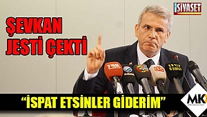 Şevkan, jesti çekti