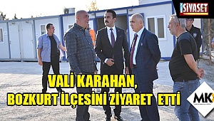 Vali Karahan, Bozkurt ilçesini ziyaret  etti
