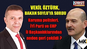 Vekil Öztürk, Bakan Soylu'ya sordu