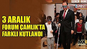 3 Aralık Forum Çamlık’ta farklı kutlandı