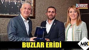 Buzlar eridi