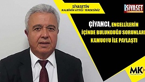 Çiyancı: Engelsiz bir Türkiye istiyoruz