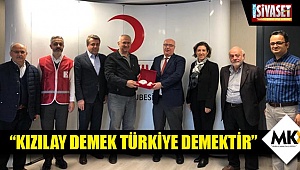 Deniz: Kızılay demek Türkiye demektir