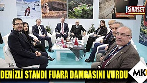 Denizli standı fuara damgasını vurdu