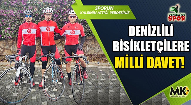 Denizlili bisiklerçilere milli davet