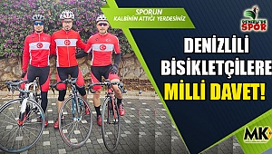 Denizlili bisiklerçilere milli davet