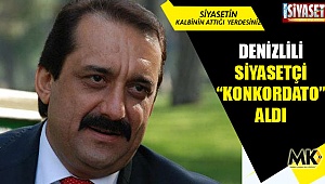 Denizlili siyasetçi konkordato aldı