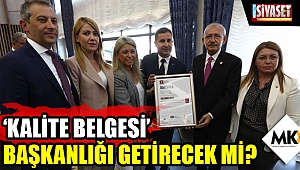 Kalite belgesi başkanlığı getirecek mi?
