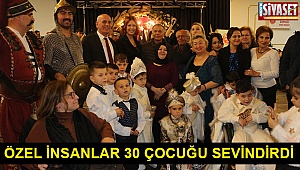 Özel İnsanlar 30 çocuğu sevindirdi