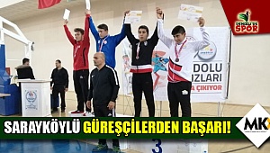 Sarayköylü güreşçilerden başarı!