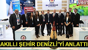 Akıllı şehir Denizli’yi anlattı