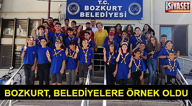 Bozkurt, belediyelere örnek oldu
