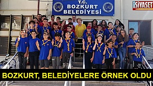 Bozkurt, belediyelere örnek oldu