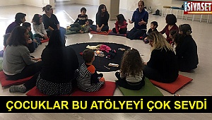 Çocuklar bu atölyeyi çok sevdi
