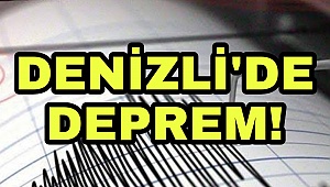 Denizli'de deprem!