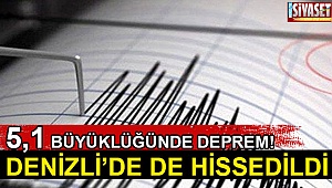 Denizli'de deprem!