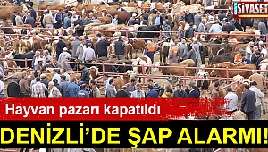 Denizli’de şap alarmı!