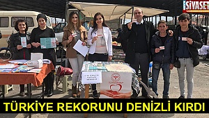 Denizli rekoru kırdı