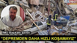 “Depremden daha hızlı koşamayız”
