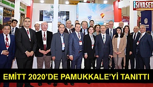 EMİTT 2020’de Pamukkale’yi tanıttı