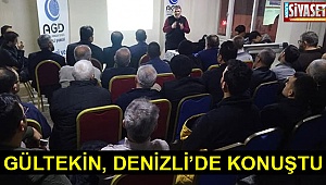 Gültekin Denizli’de konuştu