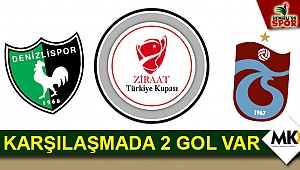 Karşılaşmada iki gol var