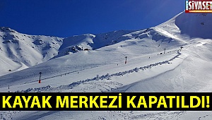 Kayak merkezi kapatıldı!