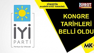 Kongre tarihleri belli oldu