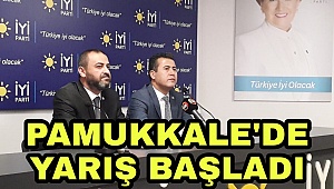 Pamukkale'de yarış başladı 