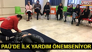PAÜ'de ilk yardım önemseniyor