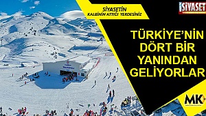 Türkiye’nin dört bir yanından geliyorlar