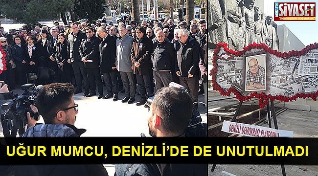 Uğur Mumcu, Denizli’de de unutulmadı