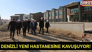 Yeni hastanede sona gelindi