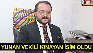 Yunan vekili kınayan isim oldu