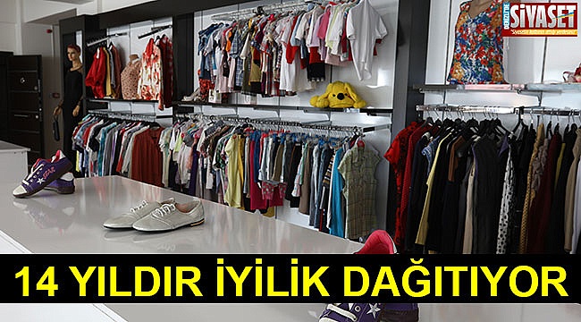 14 yıldır iyilik dağıtıyor