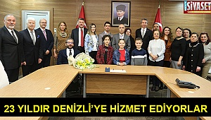 23 yıldır Denizli'ye hizmet ediyor