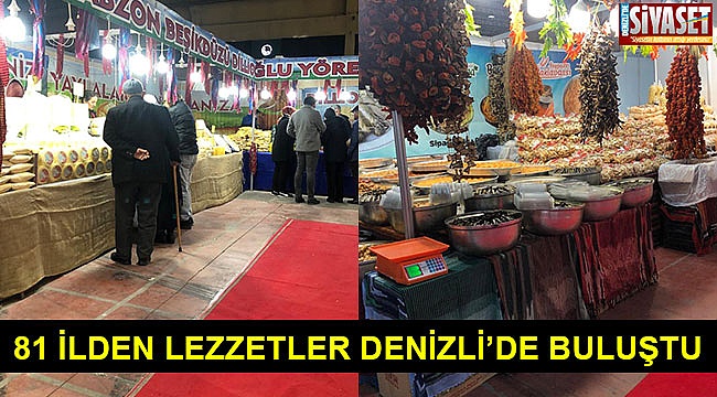 81 ilden lezzetler Denizli’de buluştu